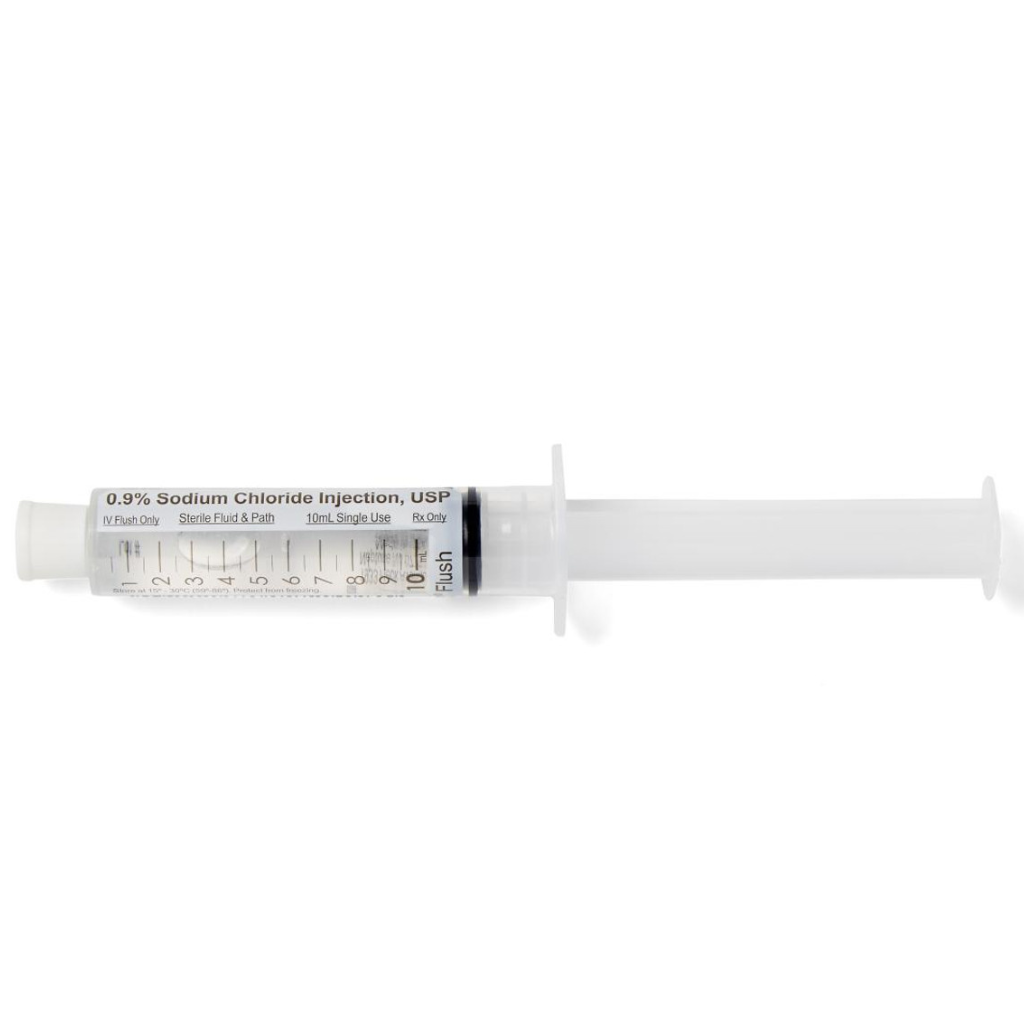 0.9% Sodium Chloride Pre-Filled Normal Saline Flush Syringes