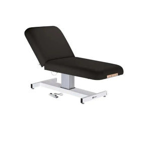 Earthlite Everest Pneumatic Tilt Pedestal Electric Lift Table: Black