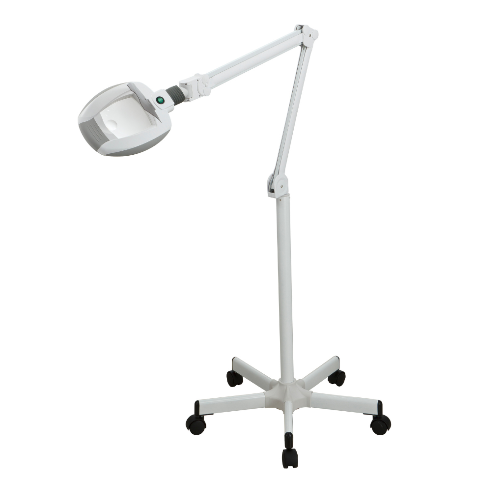 Silver Fox 3 Diopter Rolling Magnifying Lamp 2 setting - Medical Spa Supply