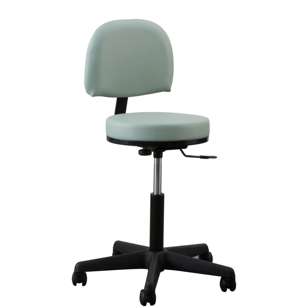 Oakworks Premium Backrest Stool Low Height