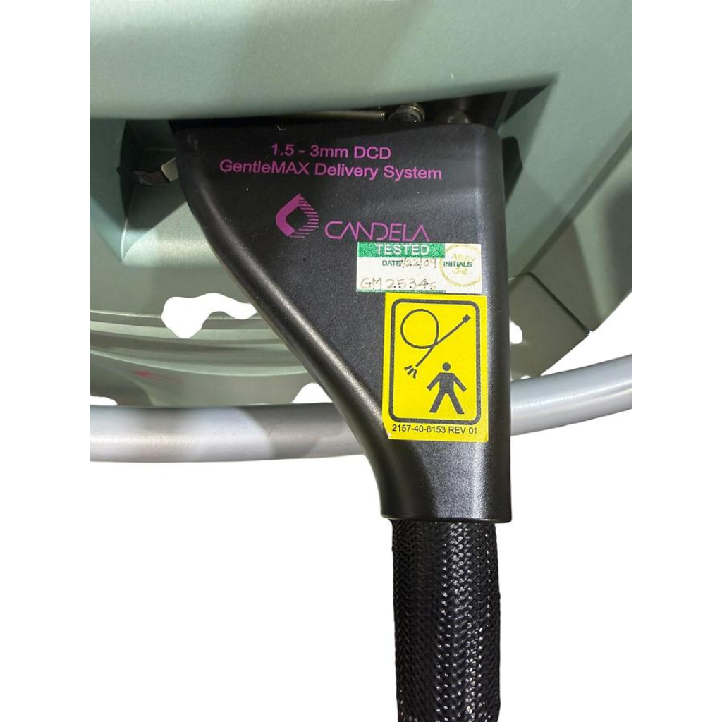 2011 Candela GentleMax Pro laser system plug input