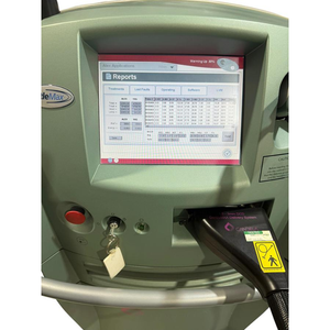 2011 Candela GentleMax Pro laser system screen showing reports