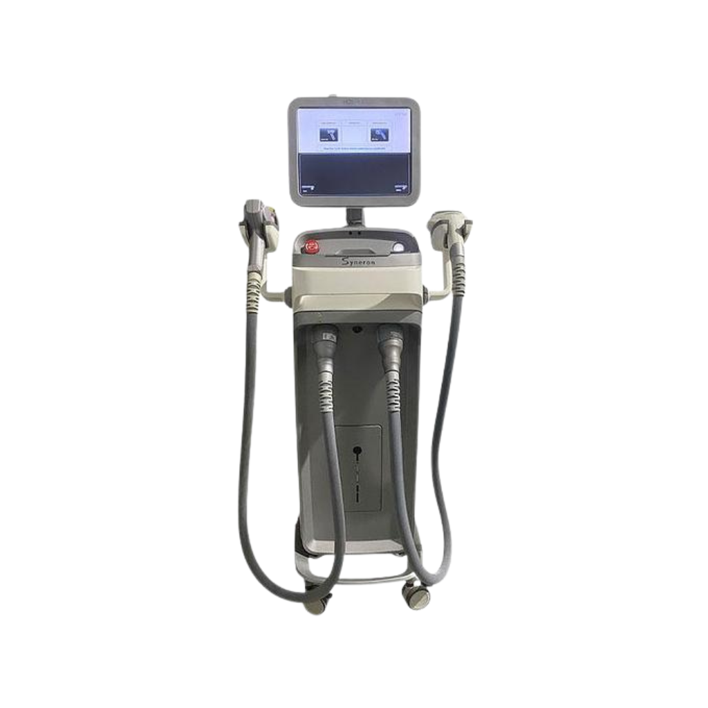 2014 Syneron Candela Elos Plus on mobile cart with touchscreen display
