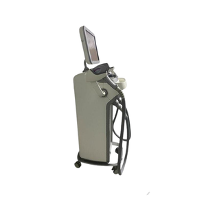 2014 Syneron Candela Elos Plus right side view of the console and cart