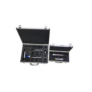 2016 Alma Pixel Co2 Femilift attachments view showing two carrying cases with applicator tips and accessory tools