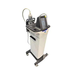 2019 Venus Glow right side view showing the upright body with handpiece cable and rolling base