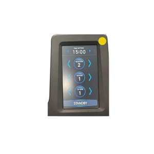 2019 Venus Glow screen view showing the display screen with timer and treatment control icons