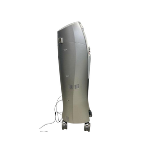 2020 Alma Accent Prime right side view showing the upright cylindrical body with cable and rolling base