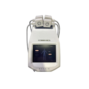 2021 DEKA PHYSIQ controllers view showing two treatment applicators mounted above the display screen