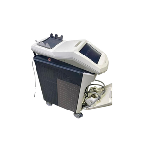 2021 DEKA PHYSIQ right side view showing the compact body with treatment applicators and connector panel