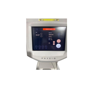 2021 DEKA PHYSIQ screen view showing the display screen with timer, treatment icons, and setting dials