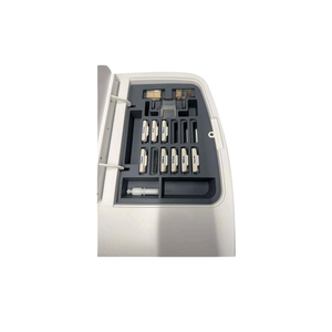 2021 Lumenis Stellar M22 input view showing the connector panel with cable ports 