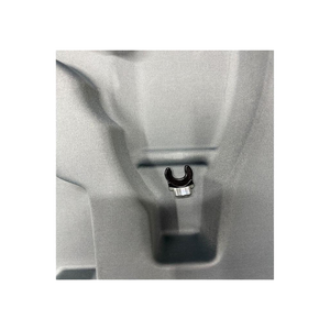 2022 Alma Harmony XL Pro attachment view showing a close-up of the applicator mounting bracket on the device