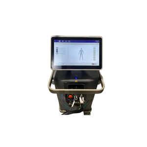 2022 DEKA Motus AZ+ screen view 2 showing the display screen with a body diagram treatment graphic
