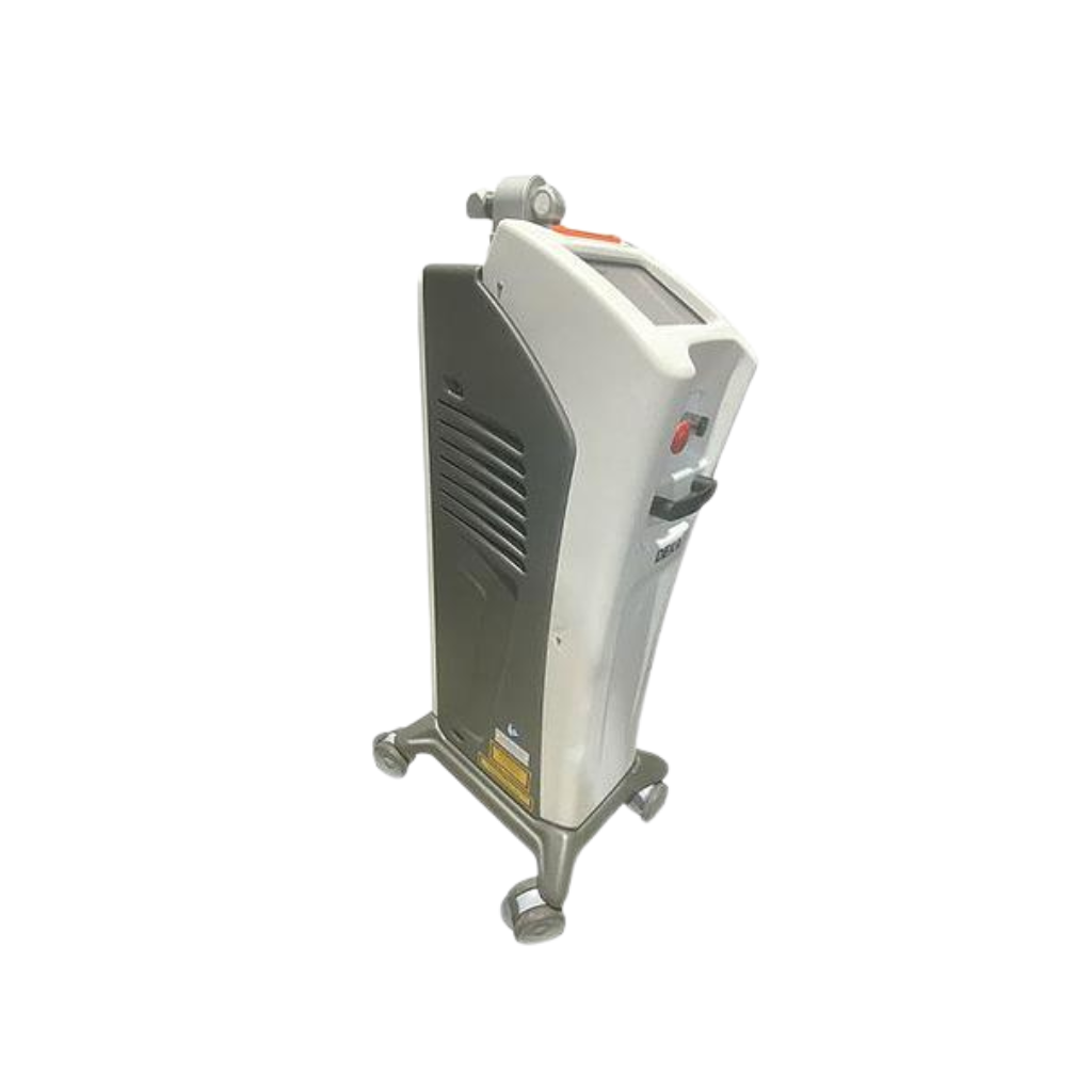 2022 DEKA SmartXide Tetra right side view showing the upright body with side vent panel and rolling base