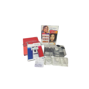 2022 Lutronic LaseMD Ultra protection view showing protective accessories, packaged treatment tips, and printed documentation