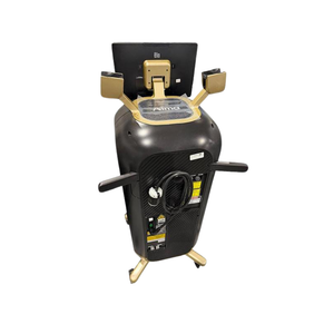 2024 Alma Harmony back view showing the tall cylindrical body, side handles, tripod base, and rear control panel