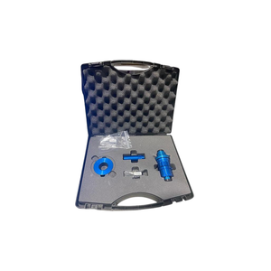 2024 Lumenis AcuPulse Co2 Laser attachments view showing a black carrying case with connector fittings and tubing accessories