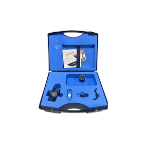 2024 Lumenis AcuPulse Co2 Laser attachments view 3 showing a blue carrying case with instruments and documentation