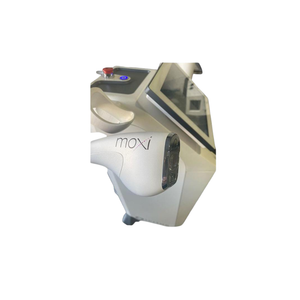 2024 Sciton mJoule with Moxi controller view showing the Moxi handpiece attached to the device body