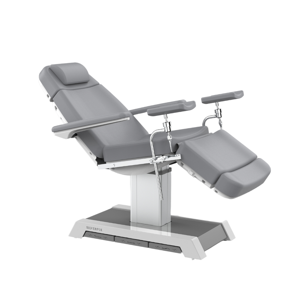 Resolute GYN Exam Table/Medical Chair Stirrups (2218B-R)