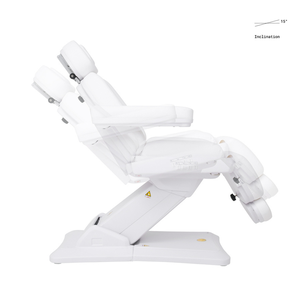 Silverfox Glo Med Spa Electric Facial Bed 15 Percent Incline (2235D)