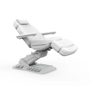 2246EBN White Med Spa Exam Table Front Side