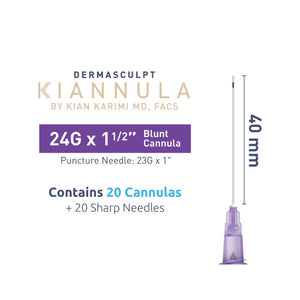 Dermasculpt Microcannula (24G40G)