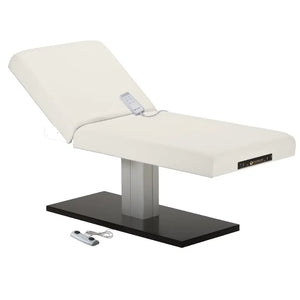 Earthlite Everest Spa Pedestal Electric Tilt Table: White