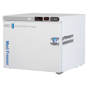 The ABS 1 Cu. Ft. Pharmacy Countertop Controlled Auto Defrost Freezer is a compact, pharmacy-grade solution designed for precise and reliable frozen storage in Med Spas, IV therapy settings, and medical wellness practices