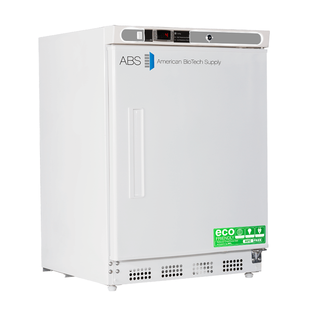 The ABS 4.6 Cu. Ft. Premier Undercounter Built-In Refrigerator is a high-capacity, laboratory-grade solution designed for precise and reliable cold storage in Med Spas, IV therapy settings, and medical wellness practices.