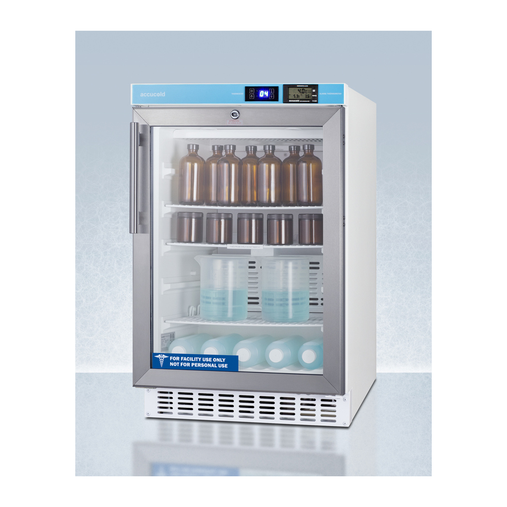 Accucold 20" Wide Built-In Pharmacy All-Refrigerator, ADA Compliant