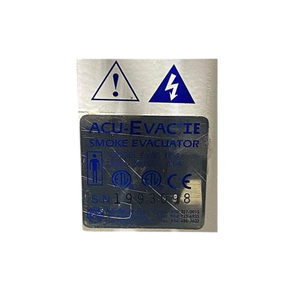 Acuderm Acu Evac IE Pre-Owned