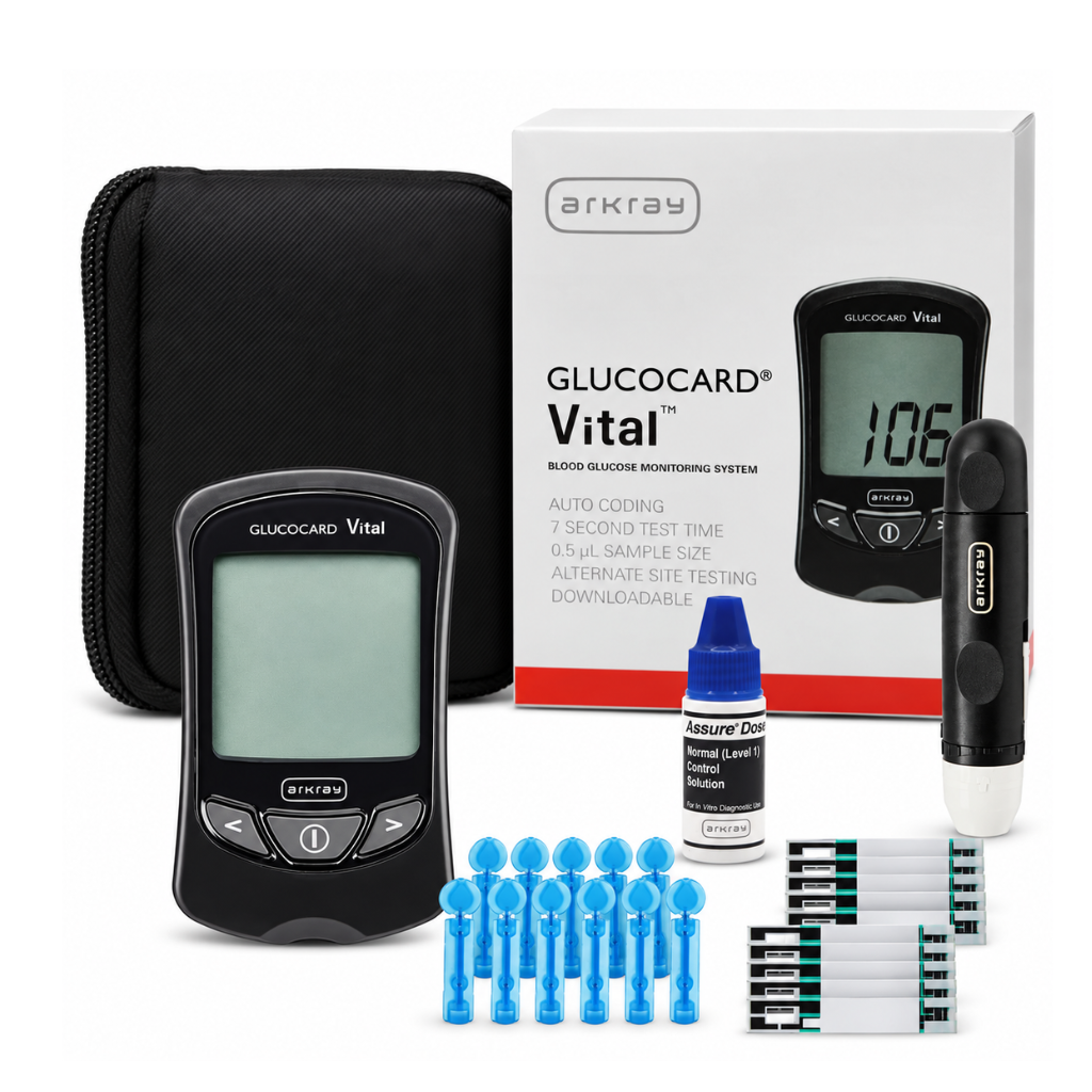 ARKRAY GLUCOCARD Vital Blood Glucose Monitoring Kit