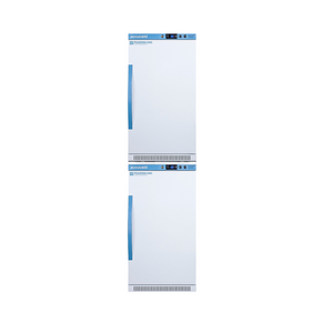 Summit Accucold 20" Wide Performance Series All-Refrigerator/All-Freezer Combination (RS32PVBIADA-AFZ2PVBIADASTACK)