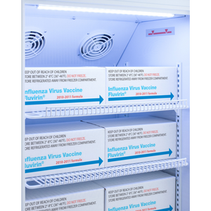 Accucold 15 Cu.Ft. Upright Vaccine Refrigerator Shelves