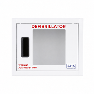 American Hospital Supply Wall Mounted AED Cabinet with Alarm