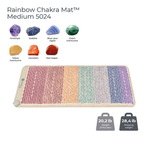 Rainbow Chakra Mat™ Medium 5024 Firm - Photon PEMF Inframat Pro® 3rd Edition