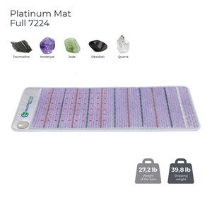 Platinum Mat™ Full 7224 Firm - Photon Advanced PEMF InfraMat Pro® with weight and shipping