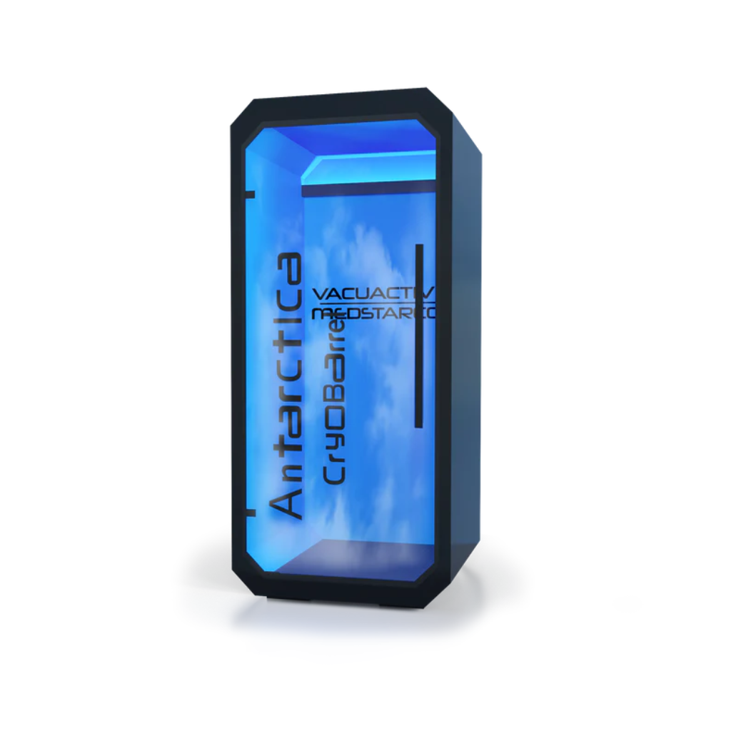 Vacuactivus Antarctica Barrel Electric Cryotherapy Chamber Side view