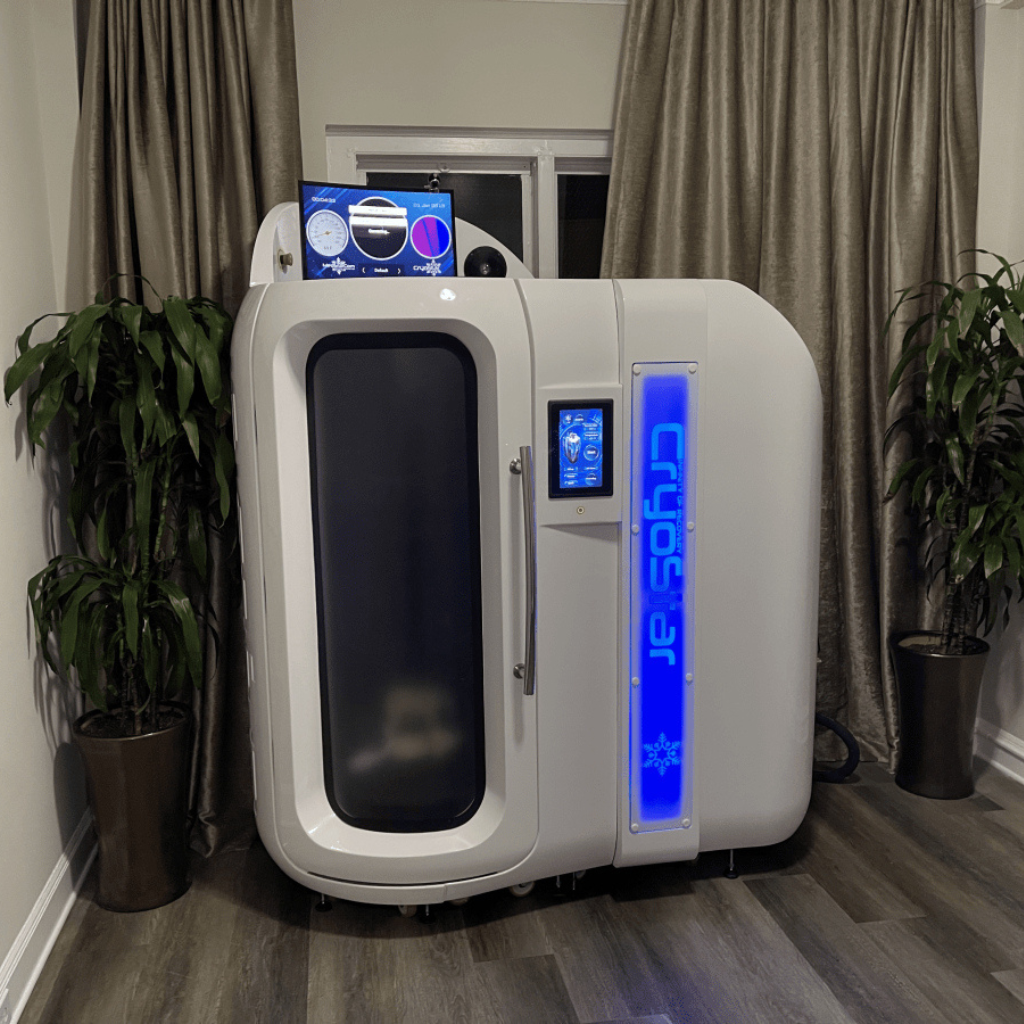 VACUACTIVUS Cryostar Antarctica Electric Cryotherapy Chamber Room Set Up