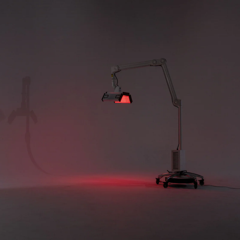 Body Balance System Apollo GLOW red light therapy system with lights on