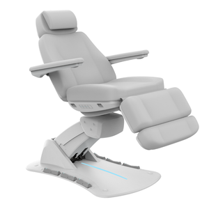 Aspromus Upgrade Plus Medical Spa Chair shown with Porcelain upholstery 