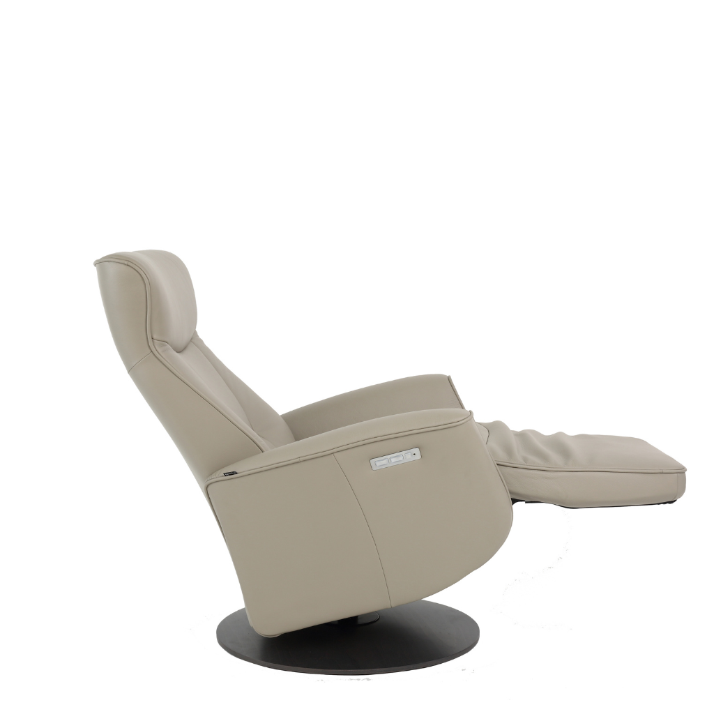 Astrid IV Therapy Chair shown in a fully reclined position