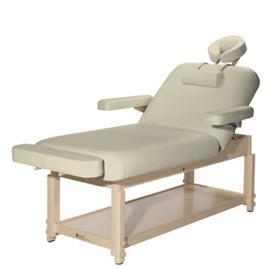 Spa Series Aura Lift Back Stationary Table Beige
