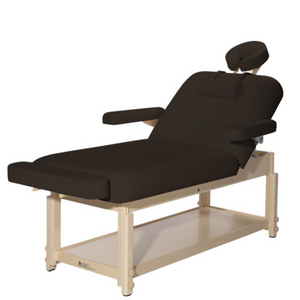Spa Series Aura Lift Back Stationary Table Chocolate