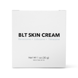BLT Skin Cream Box Benzocaine Lidocaine Tetracaine box