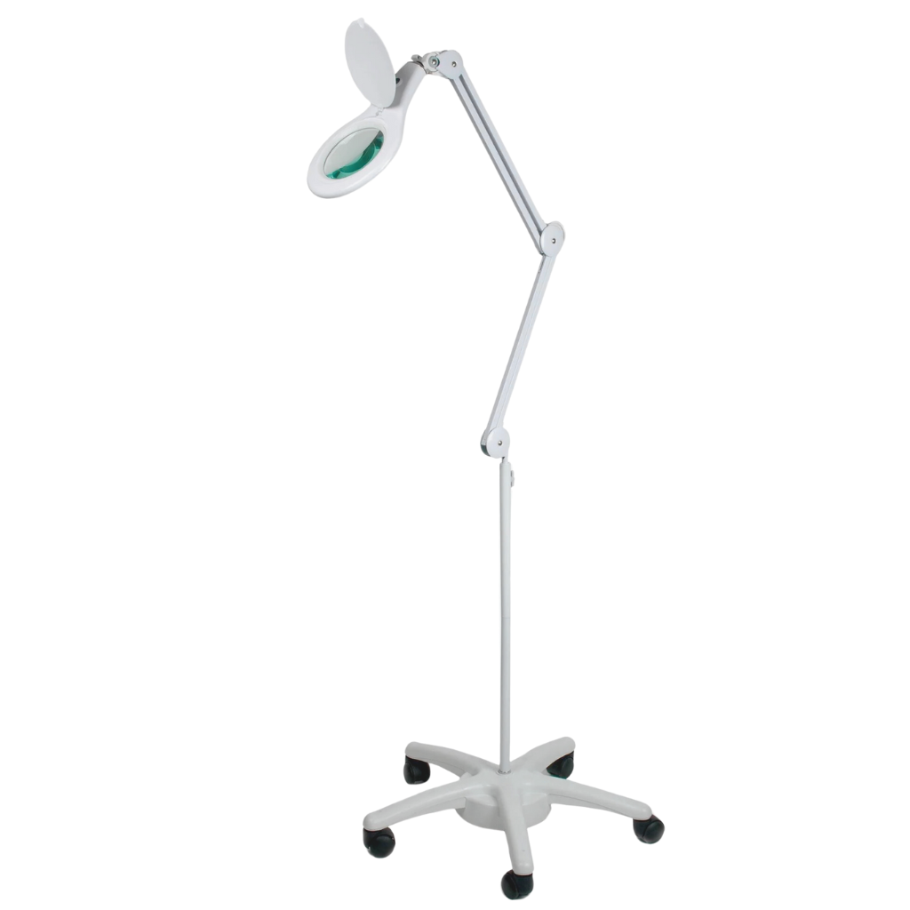 5 Diopter Magnifying Lamp LED w/ Rolling Stand