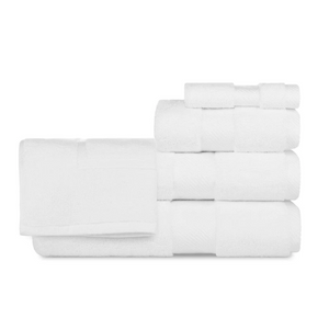 Boca Terry Imperial Bath Collection Premium Bath Linens White
