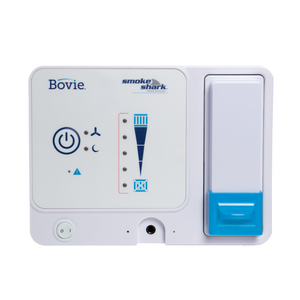 BovieSmokeShark III Surgical Smoke Evacuator SE03-120 Front on white background